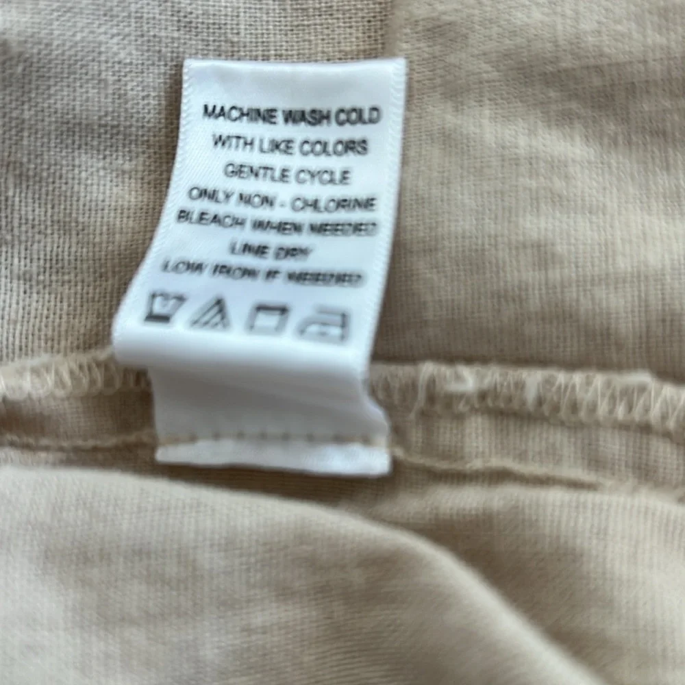Land ‘n Sea Washable Linen Blend Shorts. Size M - Picture 8 of 9